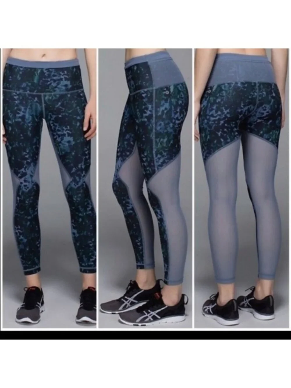Lululemon Running In the City 7/8 Tight Floral
